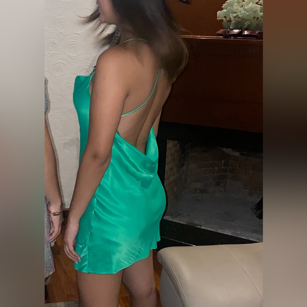 Green dress